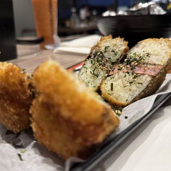Uniboil - Fried Spam Musubi - Asian Fusion Near Me - Goleta, California Uniboil - Fried Spam Musubi - Asian Fusion Near Me - Goleta, California