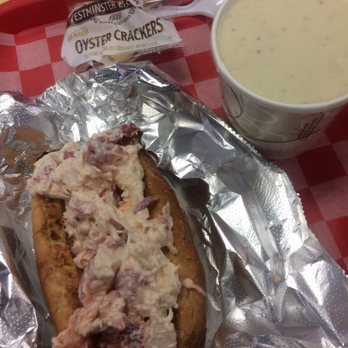 James Hook & Co - Lobster roll and clam chowder - a perfect meal! - Seafood Near Me - Boston, Massachusetts