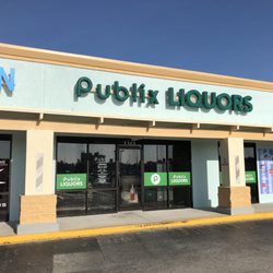 Publix Liquor - Front with new green paint
