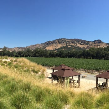 Stag's Leap Wine Cellars - View from the parking lot. - Wine Tours Near Me - Napa, California