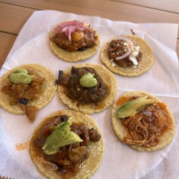 Guisados - Sampler - Tacos Near Me - Long Beach, California Guisados - Sampler - Tacos Near Me - Long Beach, California