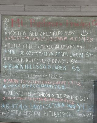 Menu photo 6 Mt Rushmore Brewing Custer, SD Menu photo 6 Mt Rushmore Brewing Custer, SD
