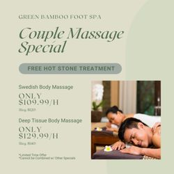 Green Bamboo Foot Spa