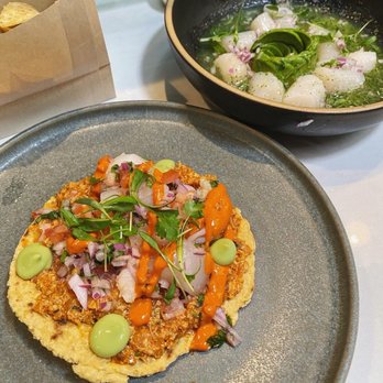 Holbox - Smoked kanpachi - Latin American Near Me - Los Angeles, California