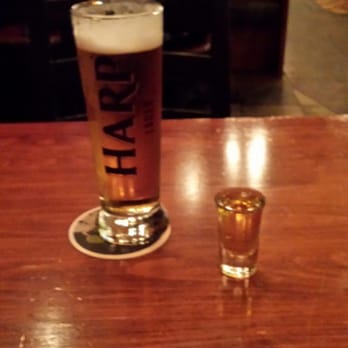 Dublin Crossing Irish Pub - A pint of Harp and a shot of Bushmills! - Irish Near Me - Surrey, British Columbia Dublin Crossing Irish Pub - A pint of Harp and a shot of Bushmills! - Irish Near Me - Surrey, British Columbia