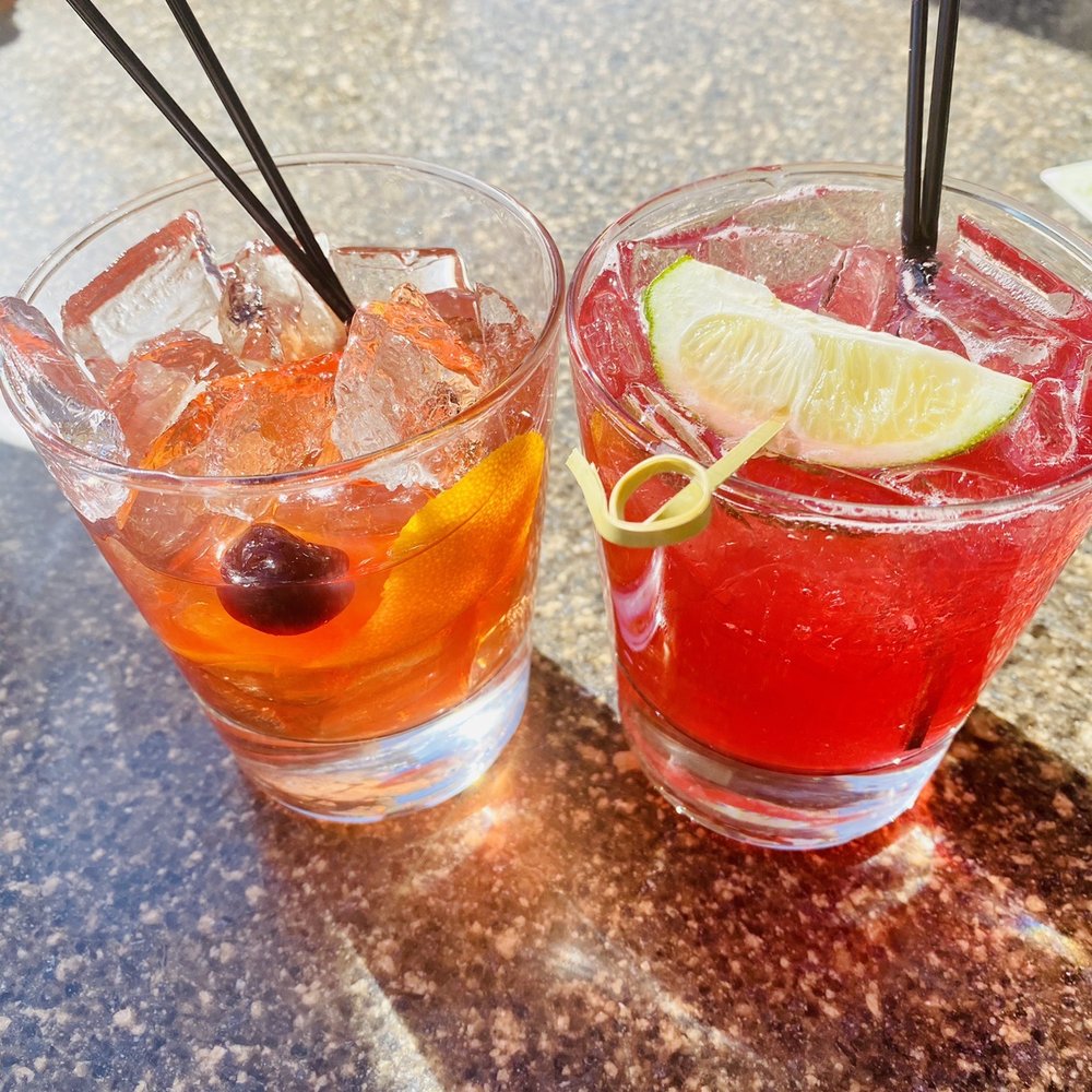 Seasons 52 - New Old Fashioned & Pomegranate Margarita - New American Near Me - Bridgewater, New Jersey Seasons 52 - New Old Fashioned & Pomegranate Margarita - New American Near Me - Bridgewater, New Jersey