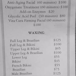 Body Waxing by Shala - These are the fees and services she provides!