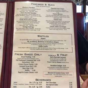 Heidi's Of Gresham - Pancakes & Such, Waffles, Fresh Baked Daily, Cereal & Fruit, Beverages - American Near Me - Gresham, Oregon
