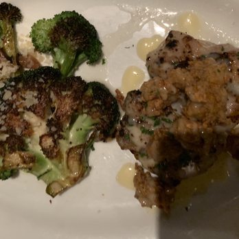 Doc B's Restaurant + Bar - Fish and broccoli - New American Near Me - Austin, Texas Doc B's Restaurant + Bar - Fish and broccoli - New American Near Me - Austin, Texas