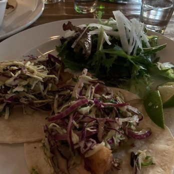 El Jefe - Fish Pescado Tacos Plate with side salad - Mexican Near Me - Denver, Colorado El Jefe - Fish Pescado Tacos Plate with side salad - Mexican Near Me - Denver, Colorado