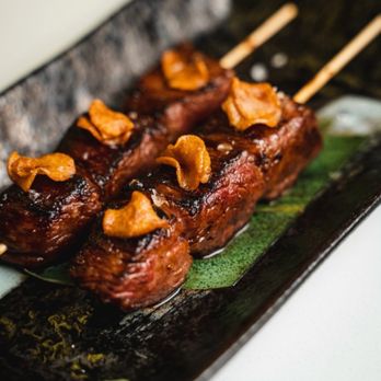 TARU - Beef Filet Mignon Yakitori (skewers) - Sushi Bars Near Me - Las Vegas, Nevada TARU - Beef Filet Mignon Yakitori (skewers) - Sushi Bars Near Me - Las Vegas, Nevada