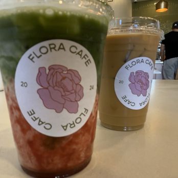 Flora Cafe - Strawberry matcha - Cafes Near Me - Bonita, California Flora Cafe - Strawberry matcha - Cafes Near Me - Bonita, California