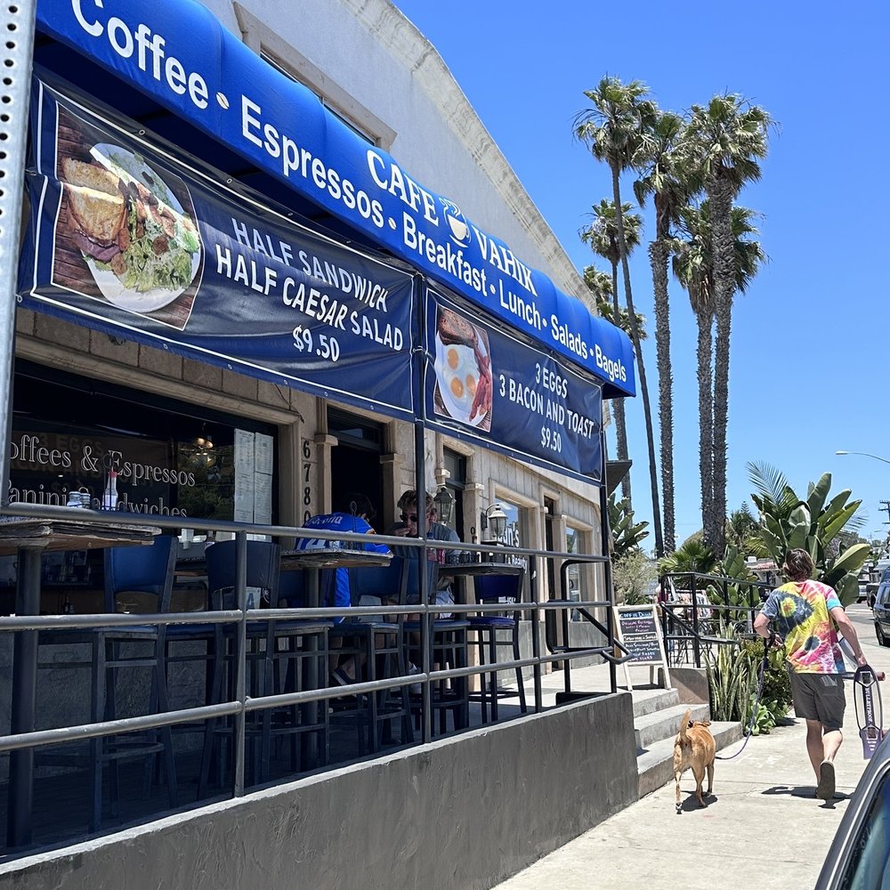 Cafe Vahik - Outdoor street shot. - Coffee & Tea Near Me - La Jolla, California Cafe Vahik - Outdoor street shot. - Coffee & Tea Near Me - La Jolla, California