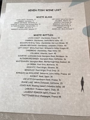 Menu photo 8 Seven Fish Key West, FL Menu photo 8 Seven Fish Key West, FL