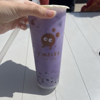 7 Miles Tea Lab - UBE COCONUT MILK - Bubble Tea Near Me - Artesia, California