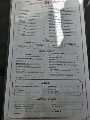 Menu photo 5 Saffron San Carlos, CA
