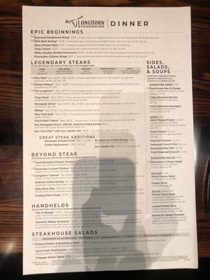 Menu photo 3 LongHorn Steakhouse Idaho Falls, ID Menu photo 3 LongHorn Steakhouse Idaho Falls, ID