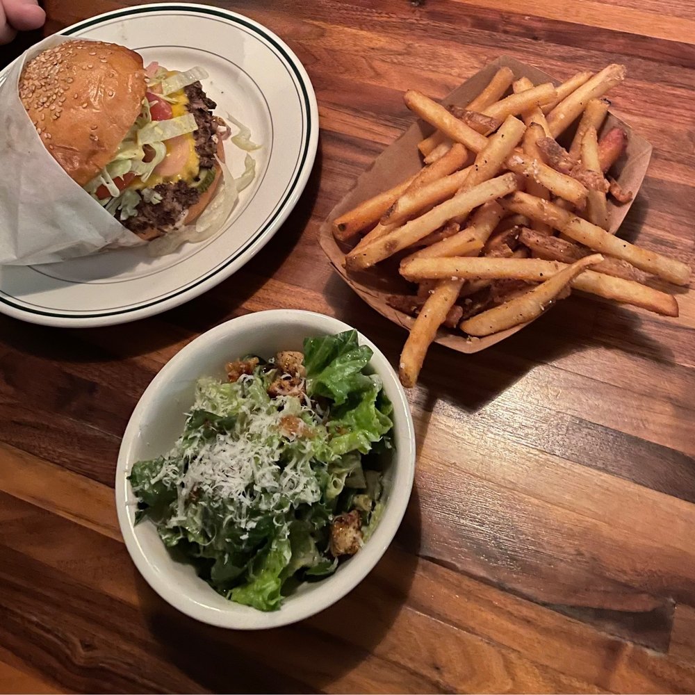 Winnie's - Great burger! Crispy fries! Ceasar salad. - Cocktail Bars Near Me - Houston, Texas Winnie's - Great burger! Crispy fries! Ceasar salad. - Cocktail Bars Near Me - Houston, Texas