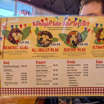 Kamayan Grill - Combo options, menu - Filipino Near Me - Kissimmee, Florida