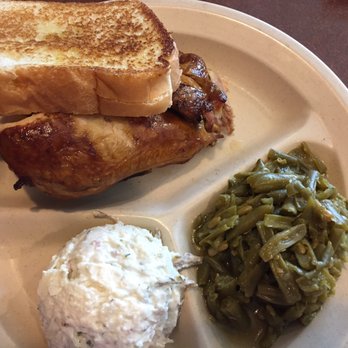Danny's Bar-B-Que - 1/4 chicken with potato salad and green beans - Barbeque Near Me - Cary, North Carolina Danny's Bar-B-Que - 1/4 chicken with potato salad and green beans - Barbeque Near Me - Cary, North Carolina