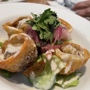 Koko Head Cafe - Dumplings of the Day (Falafel) - Breakfast & Brunch Near Me - Honolulu, Hawaii
