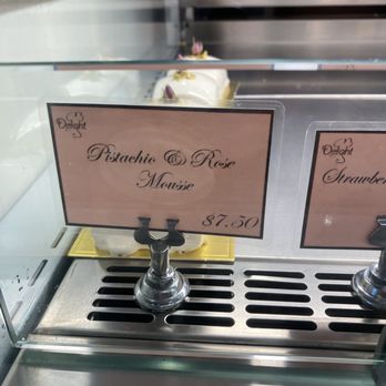 Delight Pastry - Rose Pistachio Mousse - Desserts Near Me - Pasadena, California