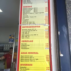 Cardápio