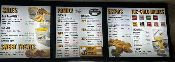 Menu photo 2 Church's Chicken Norwalk, CA
