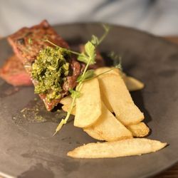 The Falls At Blue Ridge - Skirt steak with fries