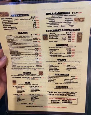 Menu photo 1 Joto's Pizza - Belcher Pinellas Park, FL Menu photo 1 Joto's Pizza - Belcher Pinellas Park, FL