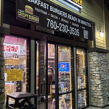Eat Crispy Burger Encinitas - Outside: entrance - Burgers Near Me - Encinitas, California