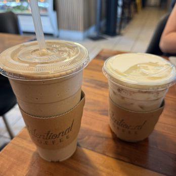 Intentional Coffee - Peanut Butter Smoothie, chai latte - Coffee & Tea Near Me - Fullerton, California