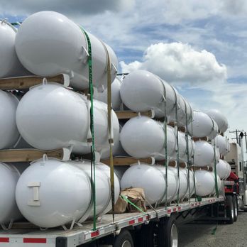 SunGas Propane - New load of tanks coming off the truck to be purchased or rented to our customers - Propane Near Me - Damascus, Arkansas