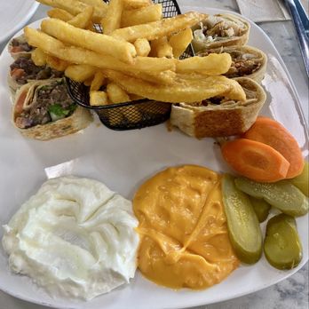 Maroush Food - Mix Arabic Mix Shawarma Plate - Mediterranean Near Me - Orlando, Florida Maroush Food - Mix Arabic Mix Shawarma Plate - Mediterranean Near Me - Orlando, Florida