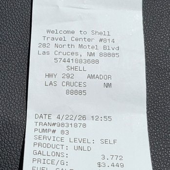 TA Las Cruces - Partial fill up at TA /Shell for $3.44 gal - Service Stations Near Me - Las Cruces, New Mexico TA Las Cruces - Partial fill up at TA /Shell for $3.44 gal - Service Stations Near Me - Las Cruces, New Mexico