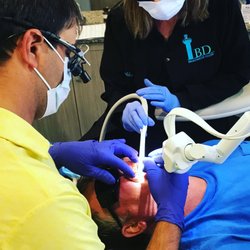 Broadwater Dental - Filling a cavity with a laser. No needles or drills.