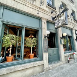 Exterior outside entrance of L'Usine de Spaghetti - Montreal, Quebec Exterior outside entrance of L'Usine de Spaghetti - Montreal, Quebec