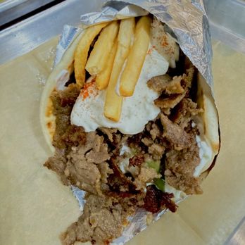 Yeero Revolution - Gyr LAMB GYRO (CHICAGO GYRO) SANDWICH - Greek Near Me - Buffalo Grove, Illinois