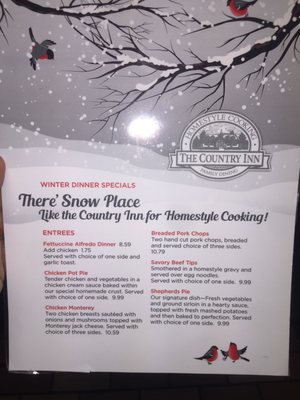 Menu photo 4 The Country Inn New Baltimore, MI