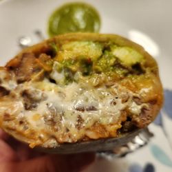 Super Burrito - Super Burrito - carne asada super burrito cross section