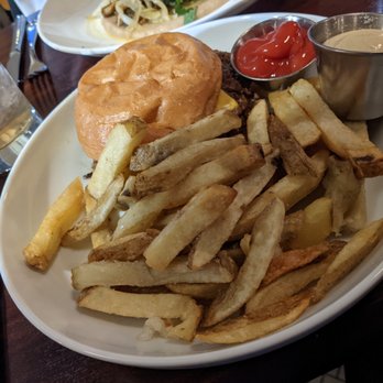 Littlebird - Burger. Fries were the best part -- crispy on the outisde, fluffy on the inside. Burger was good, but not special. - New American Near Me - Grand Rapids, Michigan Littlebird - Burger. Fries were the best part -- crispy on the outisde, fluffy on the inside. Burger was good, but not special. - New American Near Me - Grand Rapids, Michigan