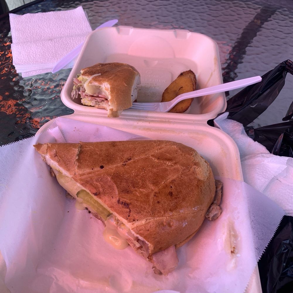 The Modern Churro - A huge and delicious Cuban sandwich - Mexican Near Me - Vista, California The Modern Churro - A huge and delicious Cuban sandwich - Mexican Near Me - Vista, California