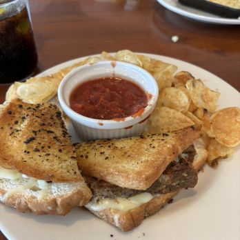 Helen's Restaurant - Meatloaf sandwich with delicious marinara sauce! - Breakfast & Brunch Near Me - Machias, Maine Helen's Restaurant - Meatloaf sandwich with delicious marinara sauce! - Breakfast & Brunch Near Me - Machias, Maine