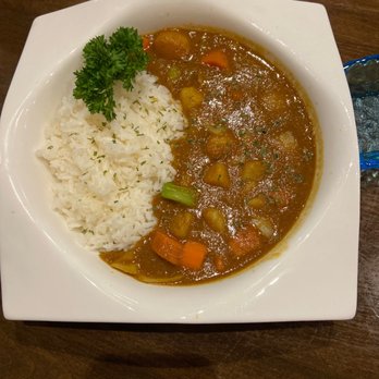 Lab No.1 - Veggies curry and rice - Asian Fusion Near Me - Centreville, Virginia