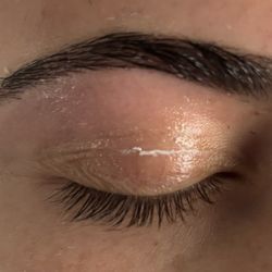 Eyebrow waxing and dying