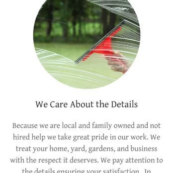 Squeegee Artist Cleaning Services - We take pride in our work. We guarantee you will be 100% satisfied. - Window Washing Near Me - Wayne, Michigan