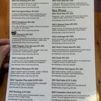 Domaine Berrien Cellars - Tasting Menu - Wineries Near Me - Berrien Springs, Michigan Domaine Berrien Cellars - Tasting Menu - Wineries Near Me - Berrien Springs, Michigan