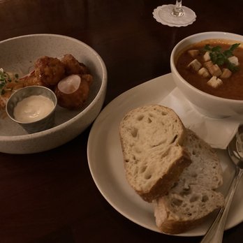 Porterhouse - Vegan Cauliflower and Red Pepper Soup - Irish Near Me - Killarney, Kentucky Porterhouse - Vegan Cauliflower and Red Pepper Soup - Irish Near Me - Killarney, Kentucky