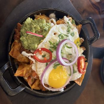 Coa De Jima - Chilaquilas with al pastor this was delicious - Seafood Near Me - Boise, Idaho