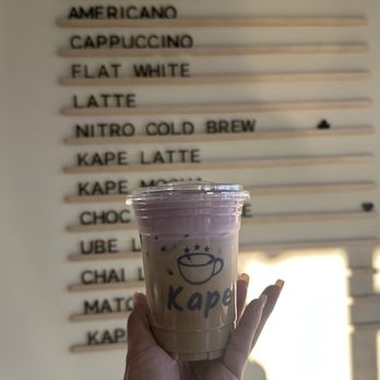 Kape Roasters - Ube latte - Coffee Roasteries Near Me - Laguna Niguel, California Kape Roasters - Ube latte - Coffee Roasteries Near Me - Laguna Niguel, California